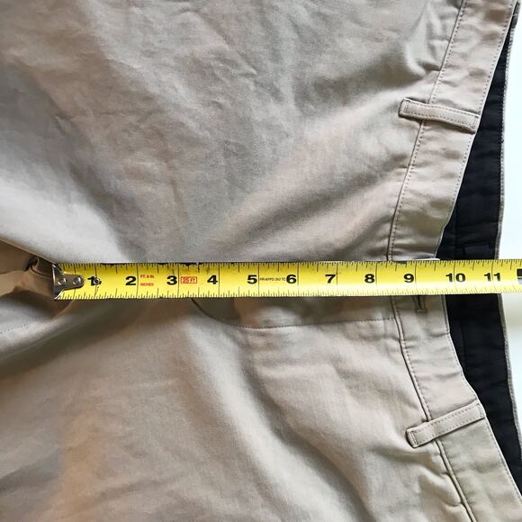 Theory Men's 33  Fits 31x27 Zaine Double Stretch Slim Fit Khaki Chino Pants - Picture 10 of 11